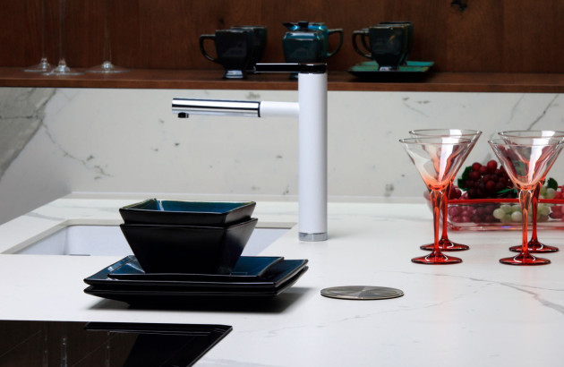 Robinet de cuisine tactile