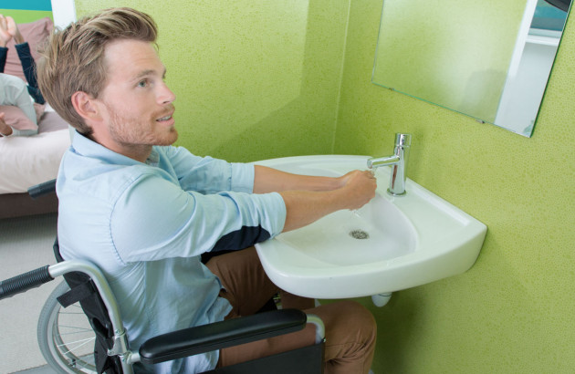 Robinet tactile pour PMR