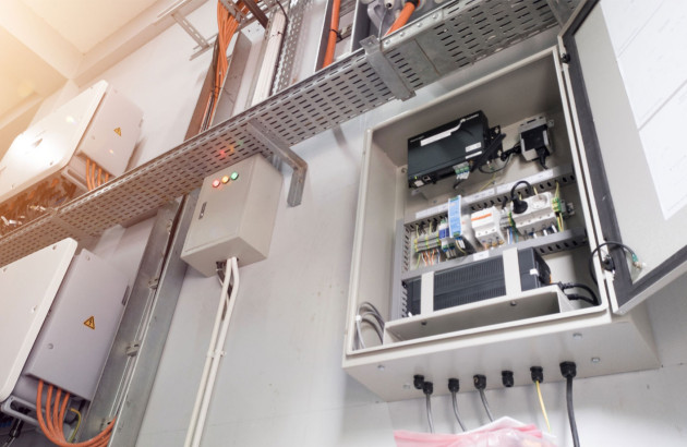 routeur solaire vu de l'intérieur