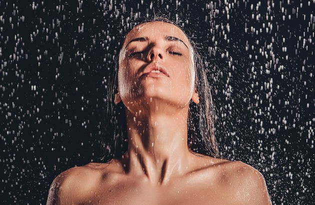 la douche pour un moment de détente