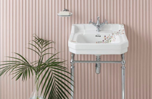 salle-de-bain vintage syle seventies