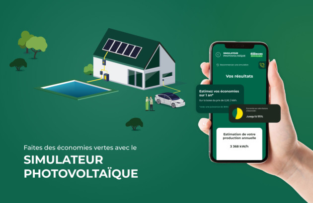 Simulateur photovoltaique estimation production électrique