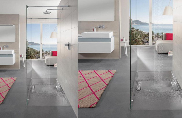 receveur ultra-plat Squaro de Villeroy & Boch