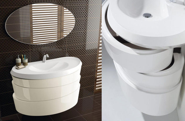 Meuble sous vasque Virtuose de Decotec
