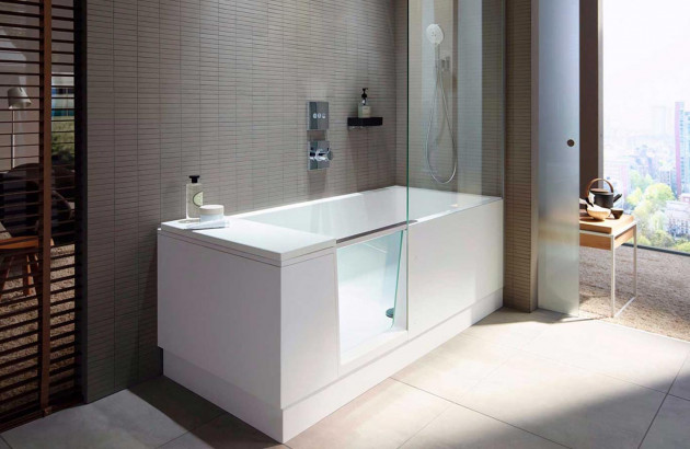 Baignoire rectangle Shower + Bath de Duravit