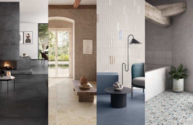4 différents types de carrelage