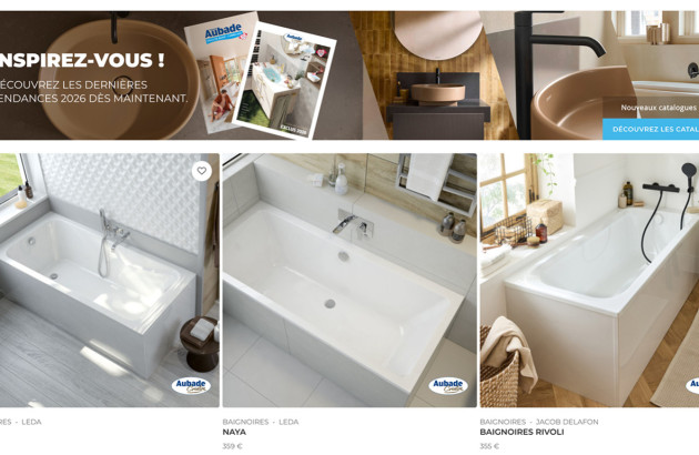 Différents types de baignoires rectangle