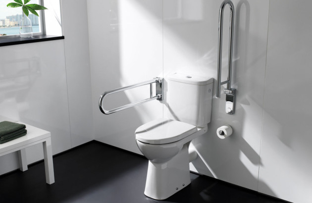 WC pour personne à mobilité réduite