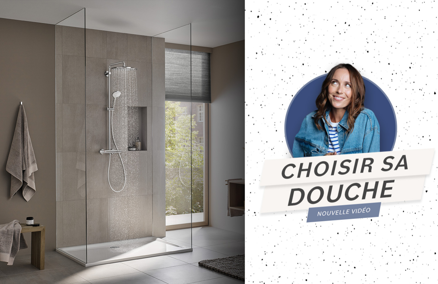 Bien choisir sa douche, receveur, parois, robinetterie et carrelage