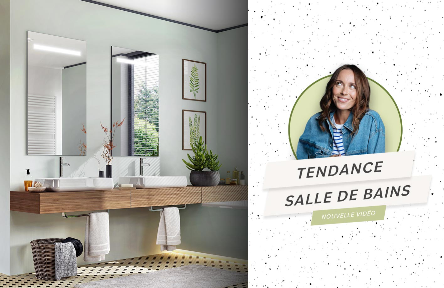 Découvrez le top des styles tendances de votre future salle de bains