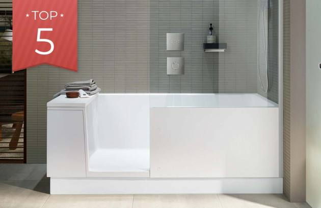 Baignoire rectangulaire Duravit modèle Shower and Bath