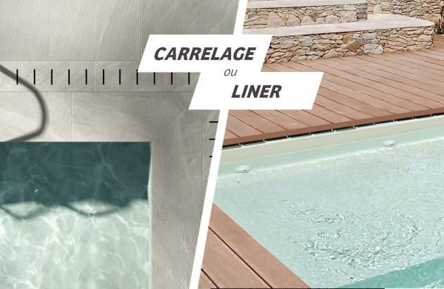 Revêtement de piscine en carrelage ou avec un liner le quel choisir.