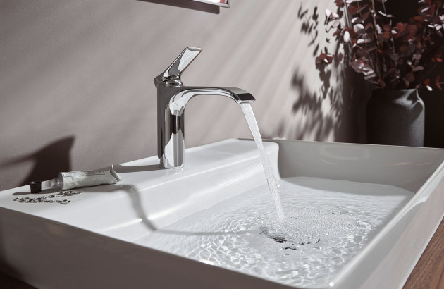 robinet cascade modèle vivenis de chez Hansgrohe