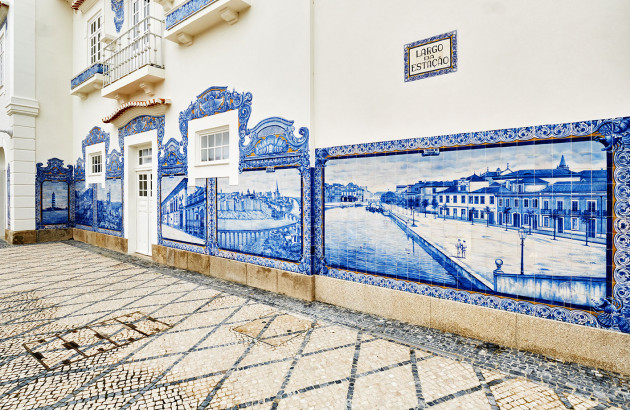 Carrelage mural extérieur azulejo