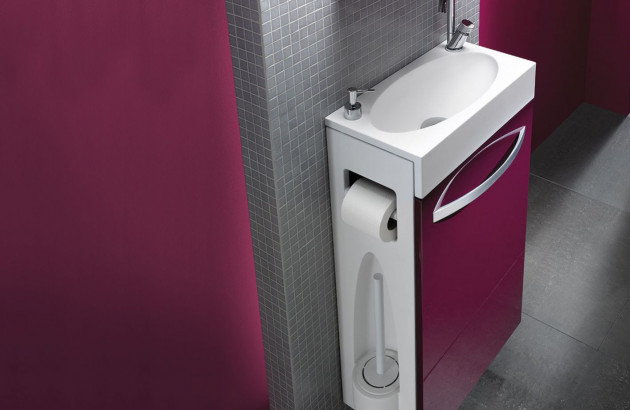 Petit Meuble Salle De Bain,Meuble Toilette,Meuble Toilettes Wc