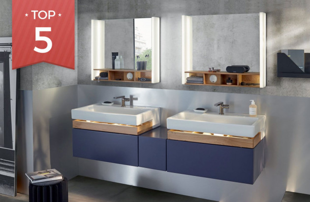 Top 5 des meubles pour une salle de bains familiale