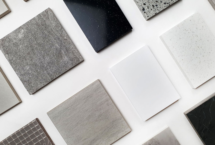 Ensemble de carreaux de différentes tailles