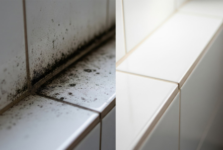 Avant après joints de carrelage 