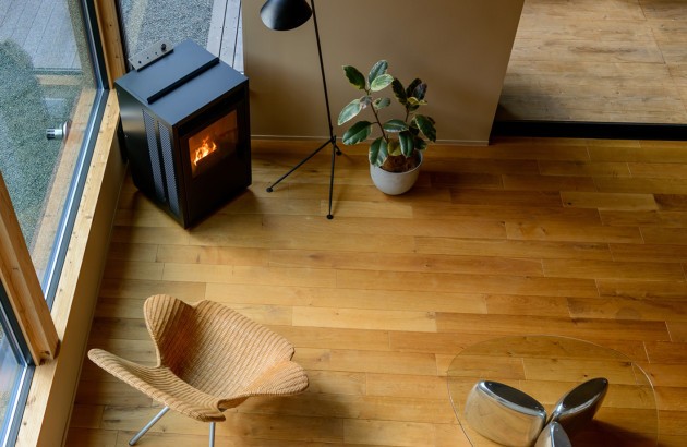 Poêle à granulés sans électricité