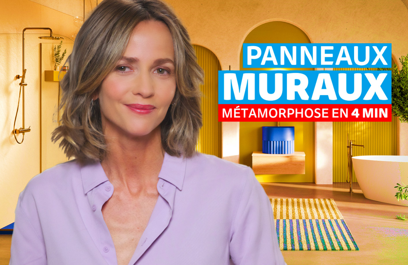 Panneaux muraux : la solution de rénovation d'une salle de bains