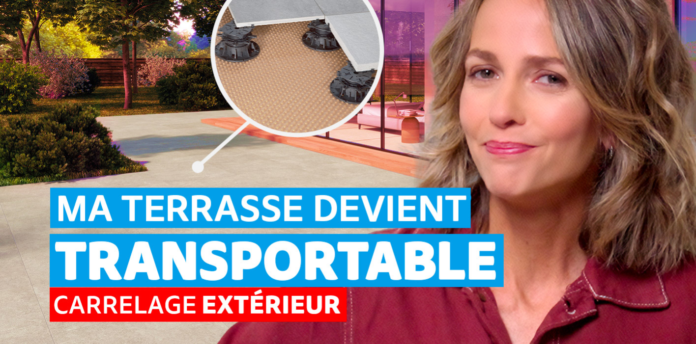 La terrasse sur plots, facile à installer et à déménager