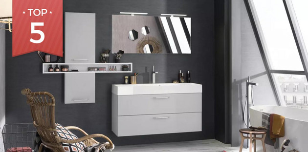 Top 5 de meubles de salle de bains design et ultra pratique