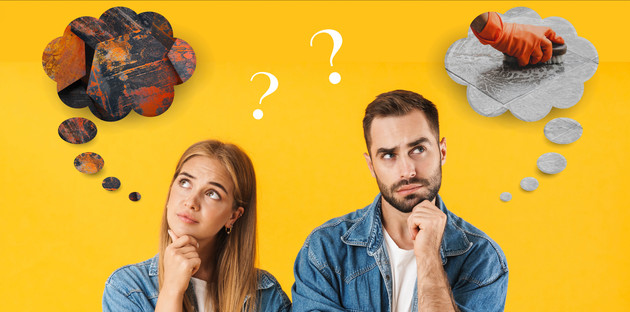 Comment enlever la rouille du carrelage ?