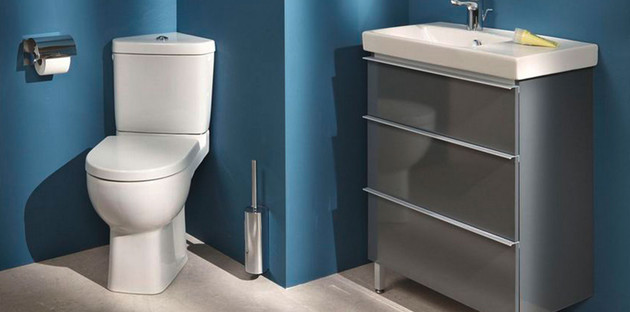 WC d'angle Odeon Up de Jacob Delafon