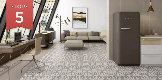 Carrelage Inspirtion Ciment de Bati Orient