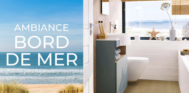 Ambiance bord de mer pour la creation de votre salle de bain