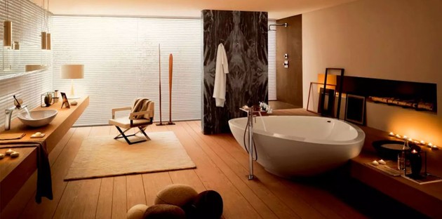 Belle baignoire Massaud pour une salle de bains pleine de douceur