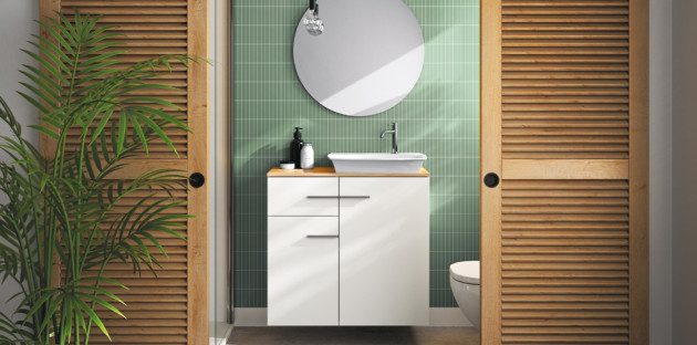 Meuble Picpus de Décotec pour petite salle de bains 
