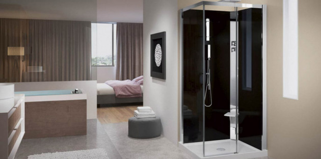 Cabine de douche Crystal A100x80
