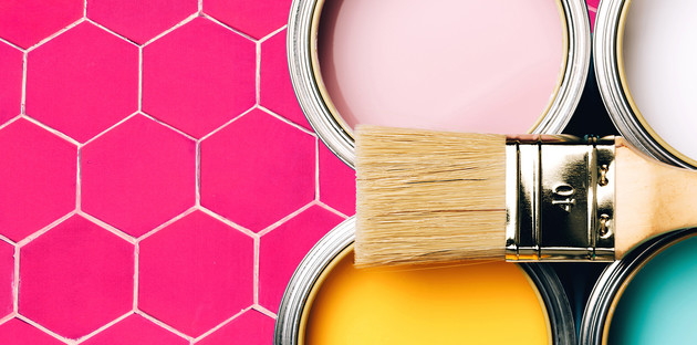 tomettes couleur rose