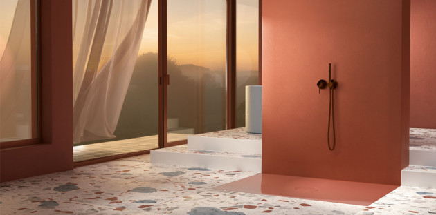 Receveur Bette Terracotta