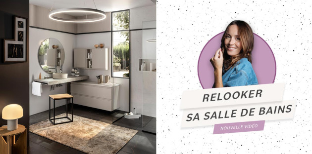 Relooker sa salle de bains en une pièce moderne et tendance sans tout casser !