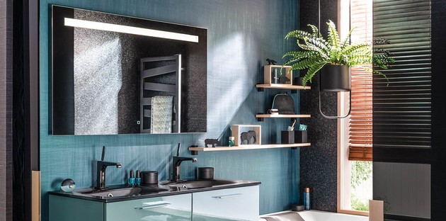 Espaces de rangement en plus dans la salle de bains