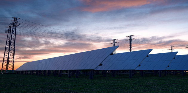 Centrale photovoltaïque et stockage de l'énergie