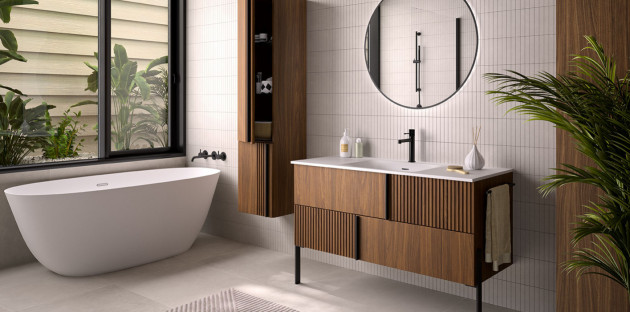 Salle de bains à la décoration industrielle