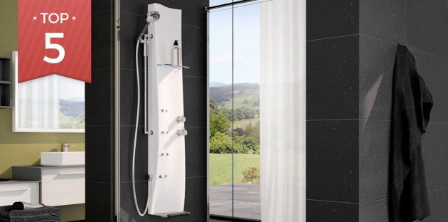 Top 5 colonnes de douche hydromassantes pour les parents