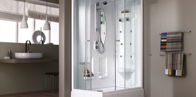 Cabine de douche hydromassante