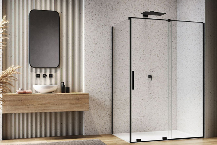 visuel salle de bains avec paroi de douche de la marque Ronal