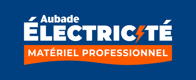 Logo Aubade Électricité Bleu