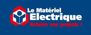 Logo Materiel Electrique Bleu