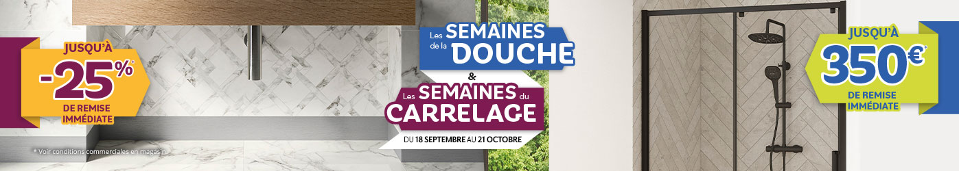 Semaines du carrelage et de la douche