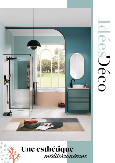 Couverture du magazine Idées Déco Une esthétique méditerranéenne