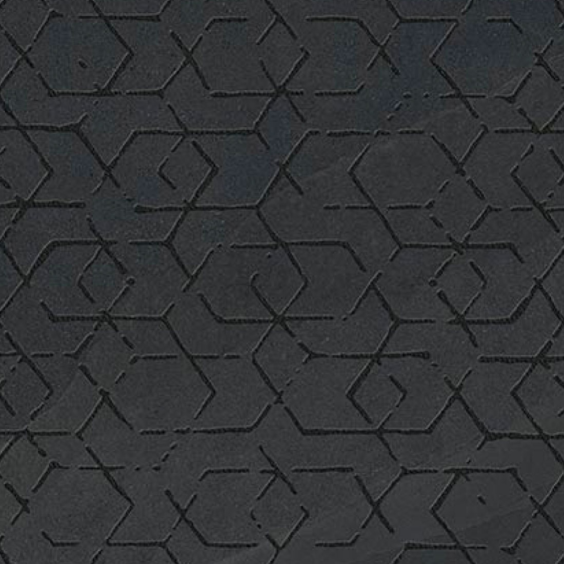 texture noir avec motif géométrique en relief
