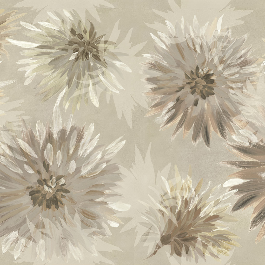 texture carrelage floral beige