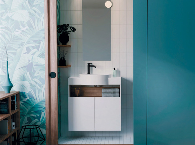 Meuble de salle de bains Astuce de Decotec, un indispensable pour les petites salle de bains