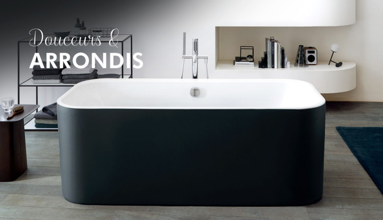 Baignoire Happy D.2 plus de Duravit pour une ambiance arrondie